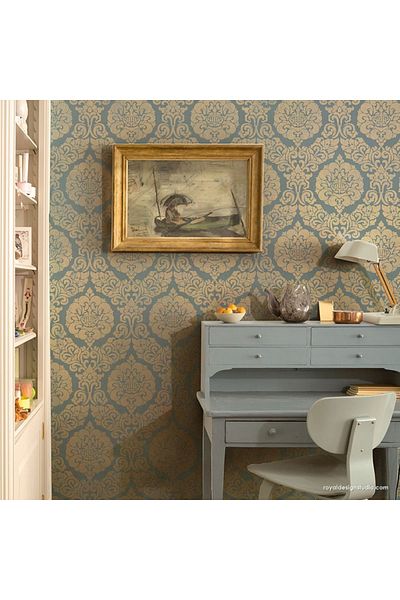 OEM Sablon Perete Vopsire, Tencuiala Dimensiune 900x600 X Mm Grosime 0,7mm Constance Damask Model Mxsp75