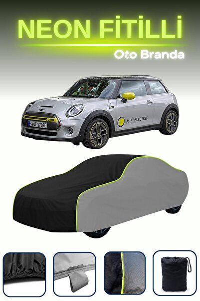 Cemku Shade رمادي-أسود-رمادي [ميني كوبر إليكتريك كوبر SE] مشمع سيارة متوافق م...