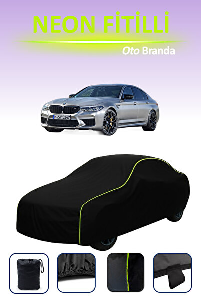 Cemku Cool أسود [BMW M5] مشمع سيارة متوافق مع حبال النيون، مقاوم للماء والغبار