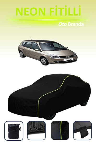 Cemku Cool أسود [رينو ميجان سينيك] متوافق مع مشمع السيارة المضلع النيون، مقاو...