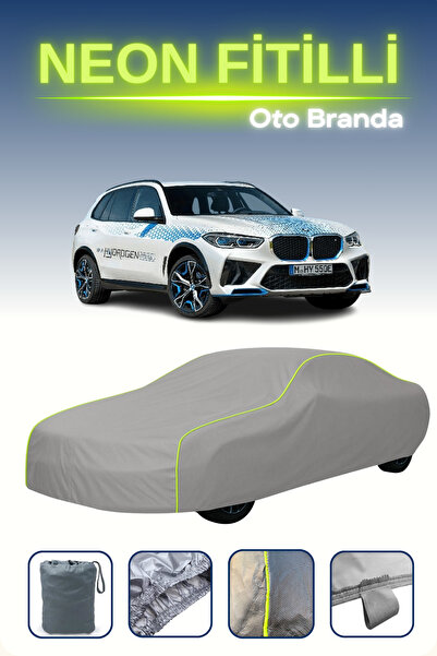 Cemku Shine رمادي [BMW iX5 Hydrogen] مشمع سيارة متوافق مع حبل النيون، مقاوم ل...