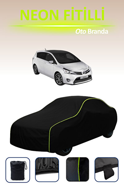 Cemku Cool أسود [تويوتا فيرسو] مشمع سيارة متوافق مع النيون، مقاوم للماء والغبار