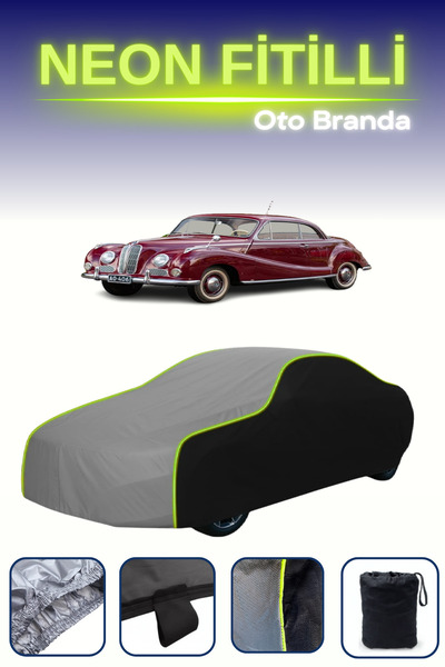 Cemku Fast أسود-رمادي-أسود [Bmw 502 كوبيه 1954 - 1955] مشمع سيارة متوافق مع ح...