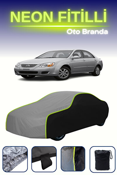 Cemku Fast أسود-رمادي-أسود [كيا سيراتو / سبكترا سيدان 2007 - 2009] مشمع سيارة...