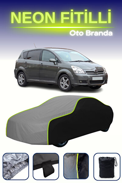 Cemku Fast أسود-رمادي-أسود [تويوتا كورولا فيرسو 2004 - 2007] مشمع سيارة متواف...