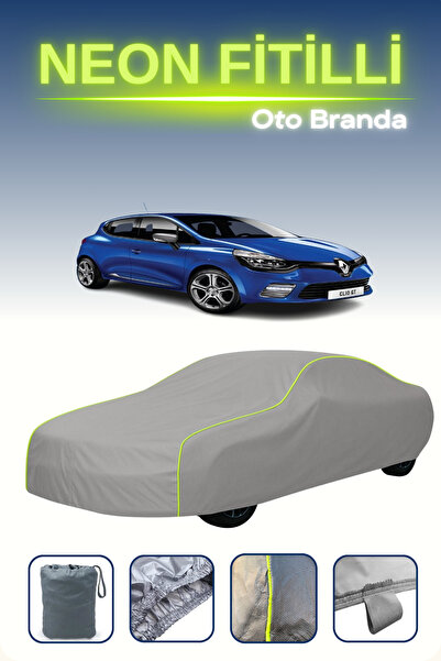 Cemku Shine رمادي [رينو كليو جي تي 5 أبواب 2013 - 2021] مشمع سيارة متوافق مع ...