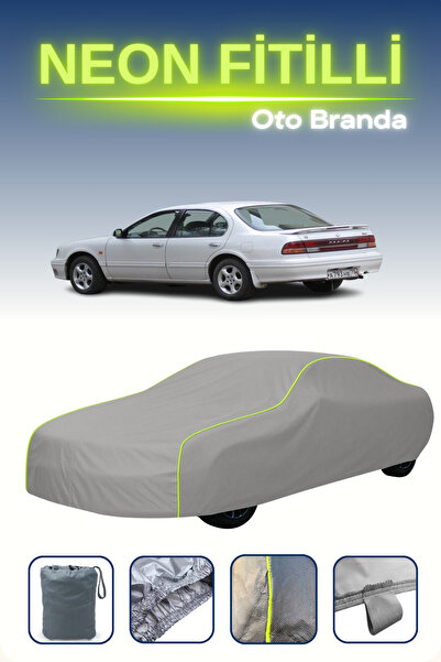 Cemku Shine رمادي [نيسان ماكسيما 1995 - 2000] مشمع سيارة متوافق مع حبال النيو...