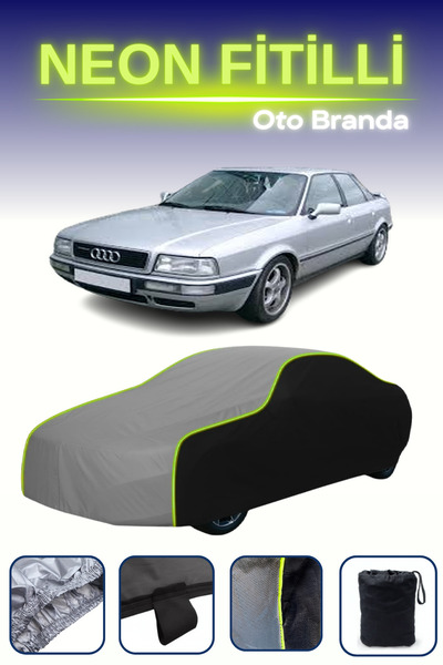 Cemku Fast أسود-رمادي-أسود [أودي كوبيه (B4) 1991 - 1996] مشمع سيارة متوافق مع...