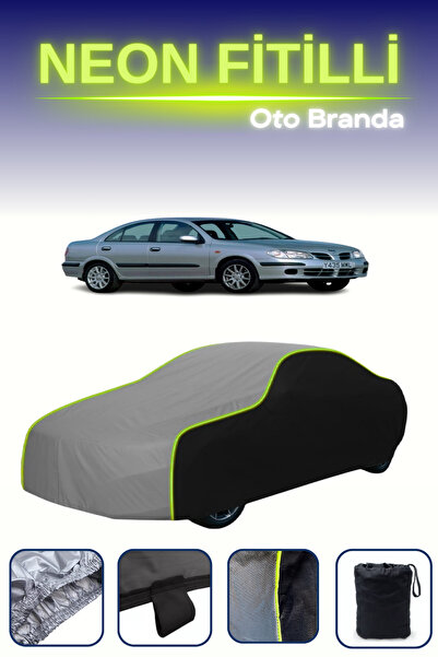 Cemku Fast أسود-رمادي-أسود [نيسان ألميرا / بولسار 4 أبواب 2000 - 2007] مشمع س...