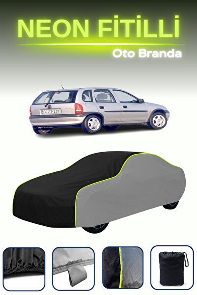 Cemku Shade رمادي-أسود-رمادي [أوبل كورسا 5 أبواب 1997 - 2000] مشمع سيارة متوافق مع حبال النيون