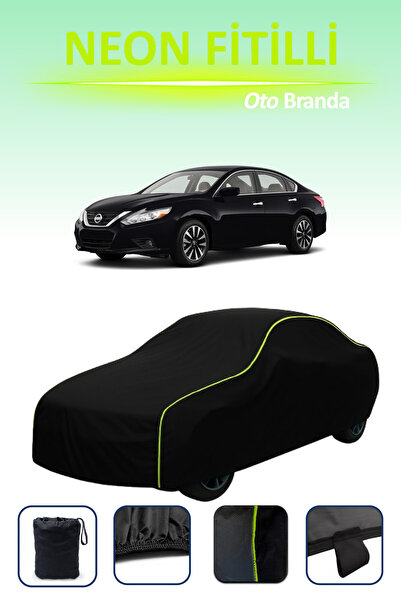 Cemku Cool أسود [نيسان ألتيما سيدان 2012 - 2018] مشمع سيارة متوافق مع حبال ال...