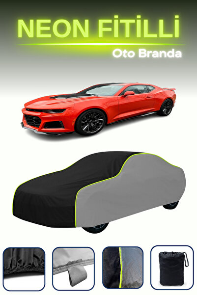 Cemku Shade رمادي-أسود-رمادي [شيفروليه كامارو Zl1 2012 - 2021] مشمع سيارة متو...