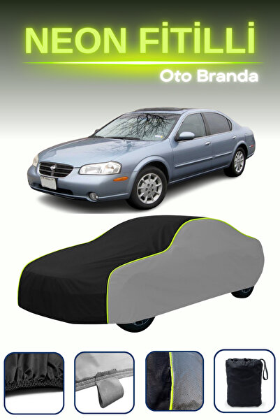 Cemku Shade رمادي-أسود-رمادي [نيسان ماكسيما 3] مشمع سيارة متوافق مع حبال الني...