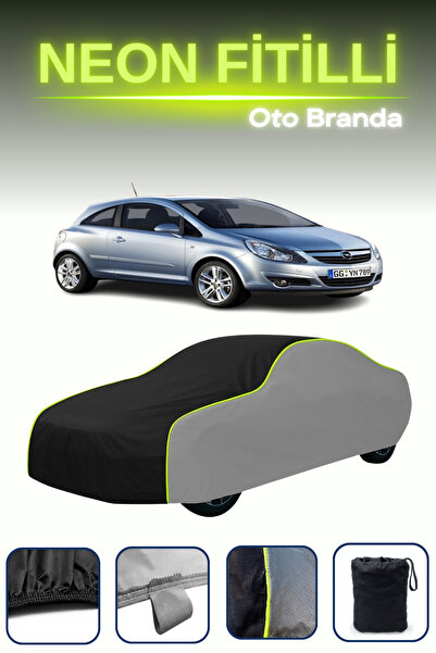 Cemku Shade رمادي-أسود-رمادي [أوبل كورسا 3 أبواب 2006 - 2010] مشمع سيارة متوا...