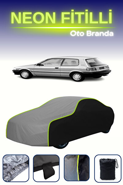 Cemku Fast أسود-رمادي-أسود [تويوتا كورولا 3 أبواب 1987 - 1992] مشمع سيارة متو...