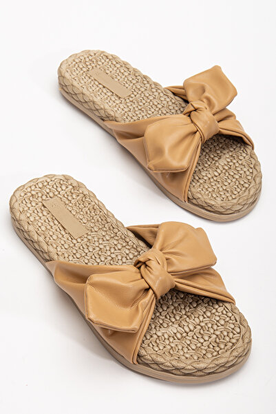 uway Bow Women's Slippers Non-Slip Soft Sole Daily Comfortable Pool Sea Beach Slippers