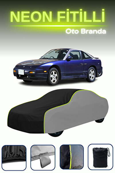 Cemku Shade رمادي-أسود-رمادي [Nissan 180 Sx] مشمع سيارة متوافق مع حبال النيون...