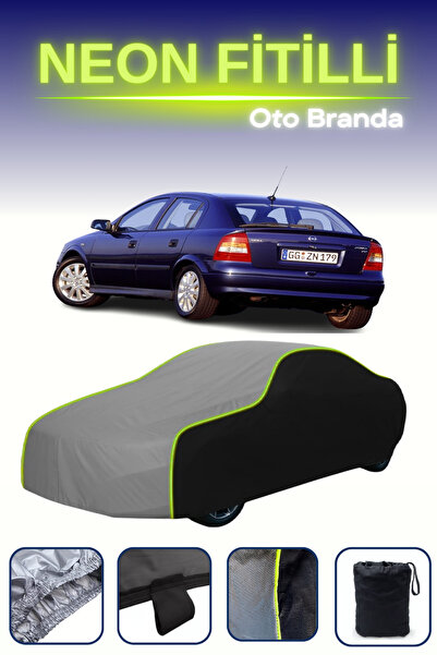 Cemku Fast أسود-رمادي-أسود [أوبل أسترا 5 أبواب 1998 - 2004] مشمع سيارة متوافق...