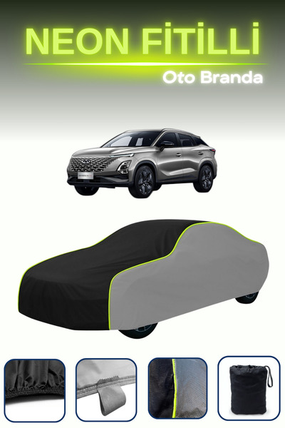 Cemku Shade Gri-Siyah-Gri [Chery Omoda 5 Pro] Uyumlu Neon Fitilli Araba Brand...
