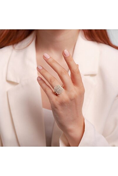 Fay Yamaner Altın Baget Yüzük