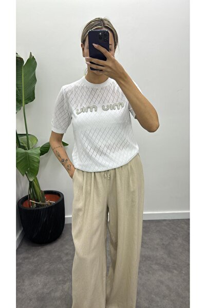 Acar Boutique MiuMiu Merserize Triko Bluz