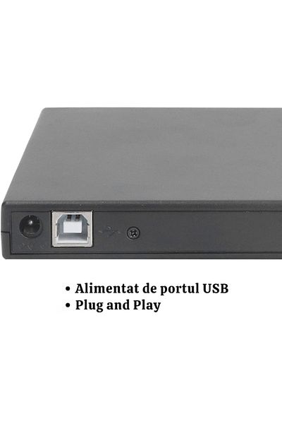 varioshop Optical unit VarioShop® CD-R / DVD-RW / ROM RECORDER, Plug & Play, 24x CD, 8x DVD, USB 3.0, compa