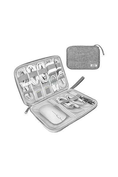 varioshop VarioShop ® Travel Electronic Accessories Organizer Bag, for Travel, Cable Storage,