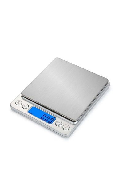 varioshop VarioShop® Electronic Kitchen Scale, LED Display, High Precision, Stainless Steel Platform, TARE Function