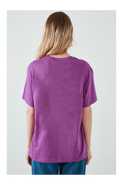 uyguntarz Βαμβακερό μπλουζάκι New York Printed Oversize