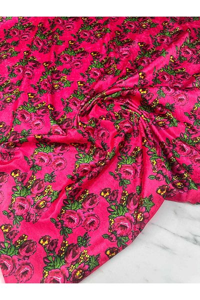 ipekkumaş Model de flori Rochie din catifea subțire Fusta Cămașă Pantaloni largi PRODUSUL NOU VÂNDUT CA BUC 1 BUC 1 METR