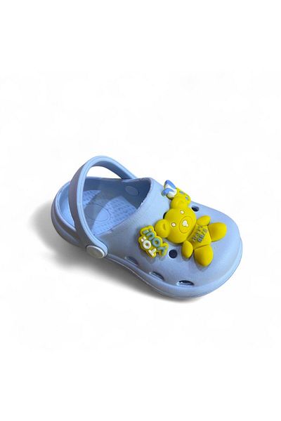 CihanShoes Children's Slippers Garden Slippers Beach Seaside Bathroom Slippers Baby Blue