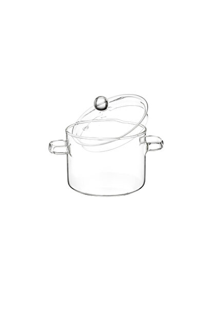 Generic Generic Brand Heat Resistant Glass Cooking Pot and Pan for Stove Top Cooking