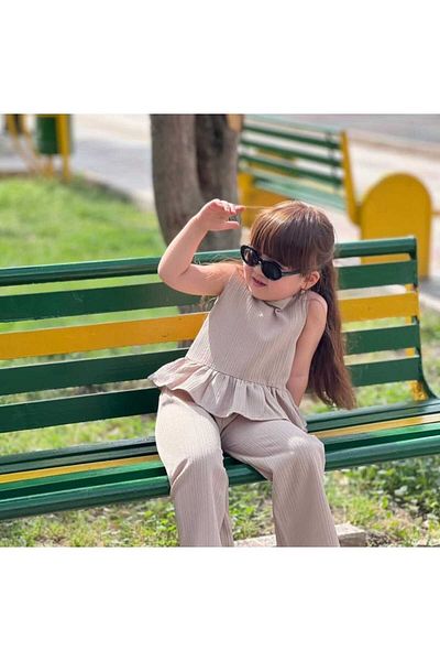 Süslüm Kids Mink Kids Pants Suit