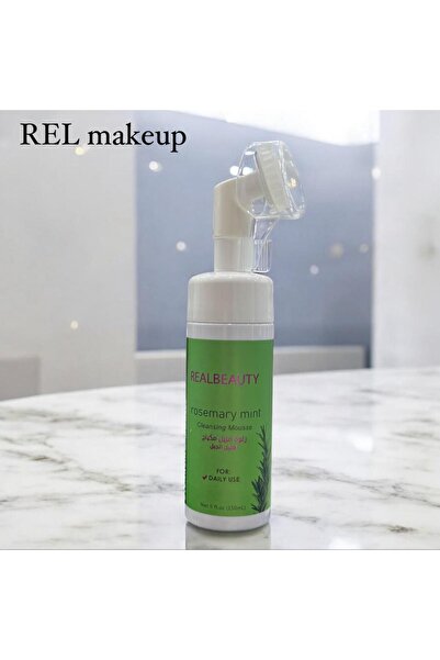 real beauty مزيل مكياج رغوي بإكليل الجبل – تنظيف عميق وانتعاش طبيعي