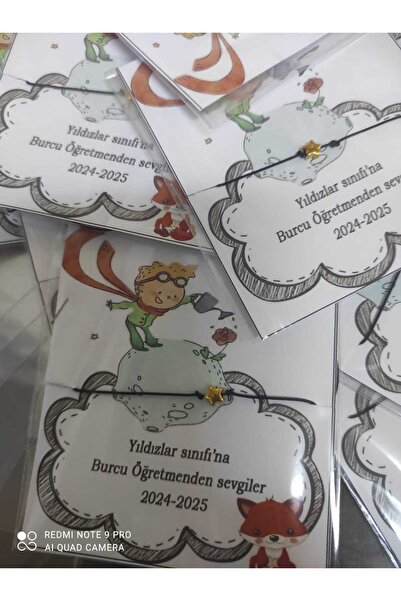 Perle88 Kişiye Özel Isimli Şans Bilekliği Küçük Prens Doğum Günü Mezuniyet He...