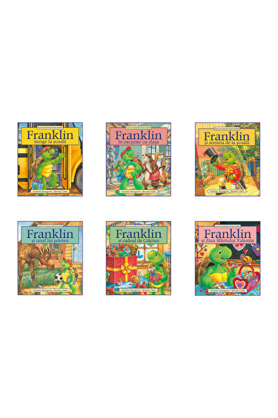 Editura Katartis Colecția Franklin, Set 6 Cărți, Franklin La Școală
