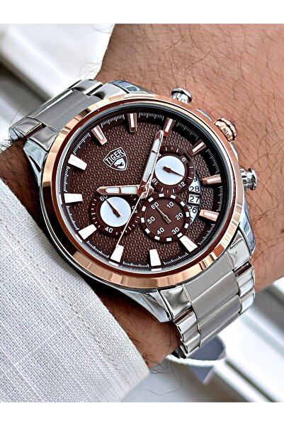 Tiger Ti-618G Tiger Steel Men's Watch