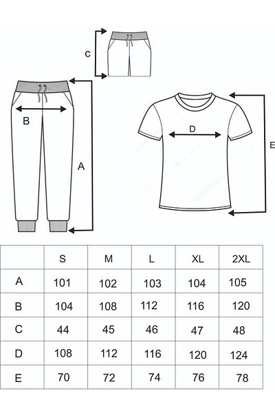SAAT TEKSTİL Eagle Printed μαύρο Unisex Συνδυασμός καλοκαιρινής φόρμας
