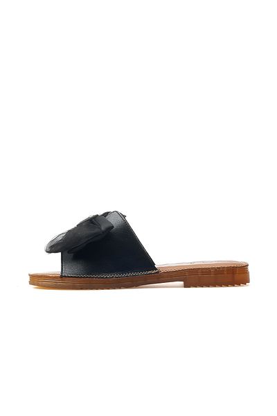 Guja Women's Bow Daily Slippers 25Y 25Y397-6 Z Black