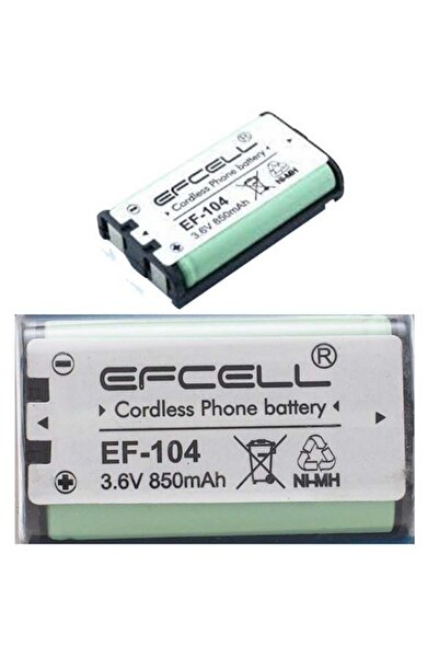 Genel Markalar Ef-104 3.6v 830ma Panasonıc Pil * Cfl Mp104(hhr-p104)