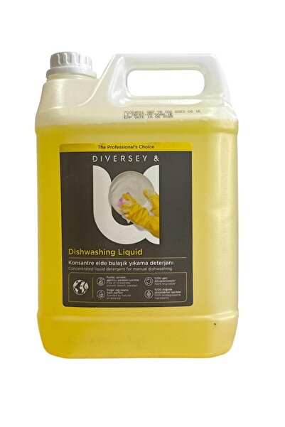 Diversey Elde Bulaşık Yıkama Deterjanı 5 Litre / Dishwashing Liquid