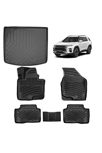 Rizline Ssangyong Torres EVX Elektirkli 2024 ve Sonrası 3D Havuzlu Paspas ve ...