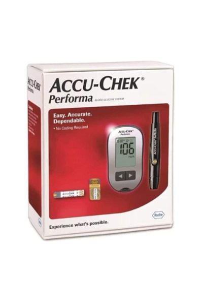 Accu Chek جهاز بيرفورما لقياس نسبة السكر بالدم