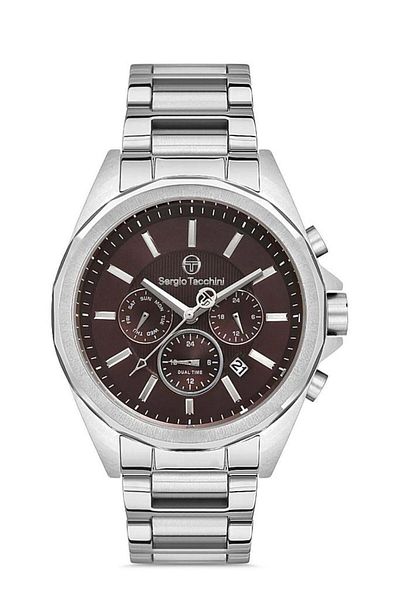Sergio Tacchini St.1.10352.1 Steel Cord with All Functions Active 5 Atm Waterproof Rating
