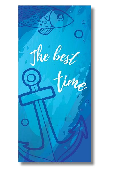 DOFİ Πετσέτα θαλάσσης για ενήλικες Unisex 70x140cm με καλοκαιρινό σχέδιο - Πετσέτα μπάνιου - Πετσέτα θαλάσσης