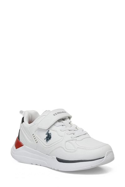 U.S. Polo Assn. Sneaker Sports Shoes Boy White