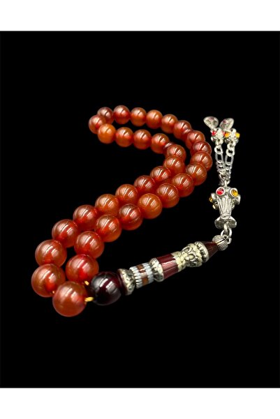 nefjewelrydesign 10.9mm Kaliteli Hamur Nakkaş İmame 34cm Alpaka Püskül Sıkma ...