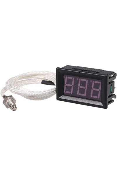 Genel Markalar XH-B310 12V K tipi M6 Termokupl Dijital Termometre - Kırmızı