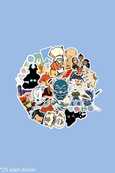 dadi ramba Avatar Bullet Journal - Agenda - Planner - Notebook - Laptop Sticker Sticker - Sticker Pack