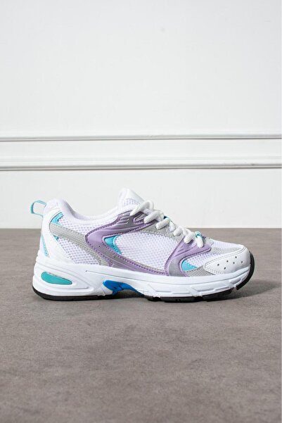 DUXAL SHOES Unisex Beyaz Spor Ayakkabı